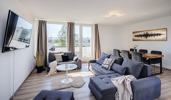 Terrassenwohnung с 3 комнатами | München-Berg am Laim | 704511 | Wohnbereich