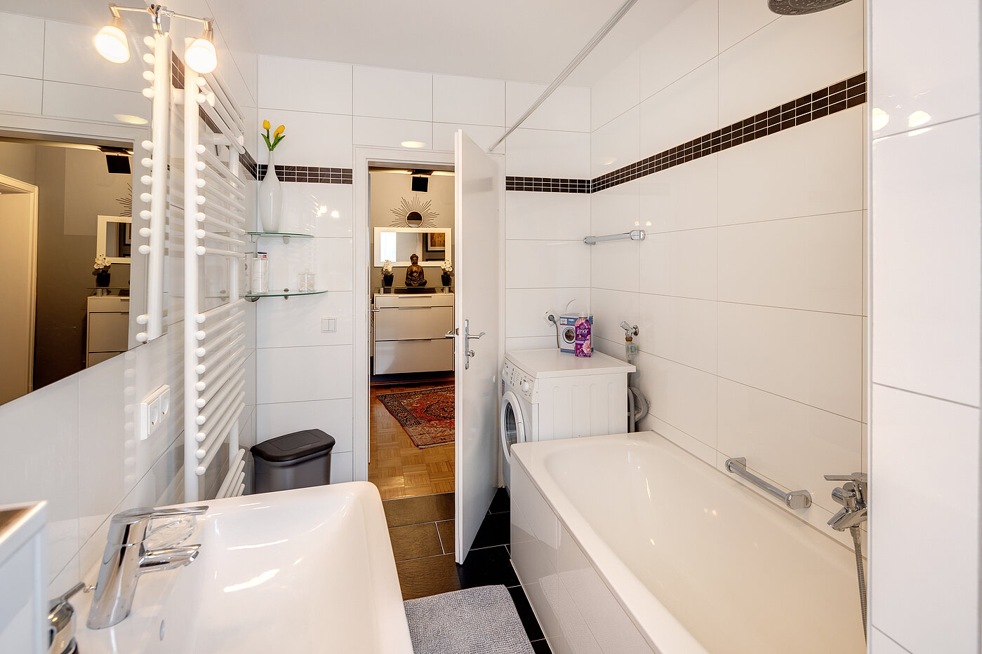 Плоский с 2 комнатами | 70219 | ... mit Platz für die Waschmaschine