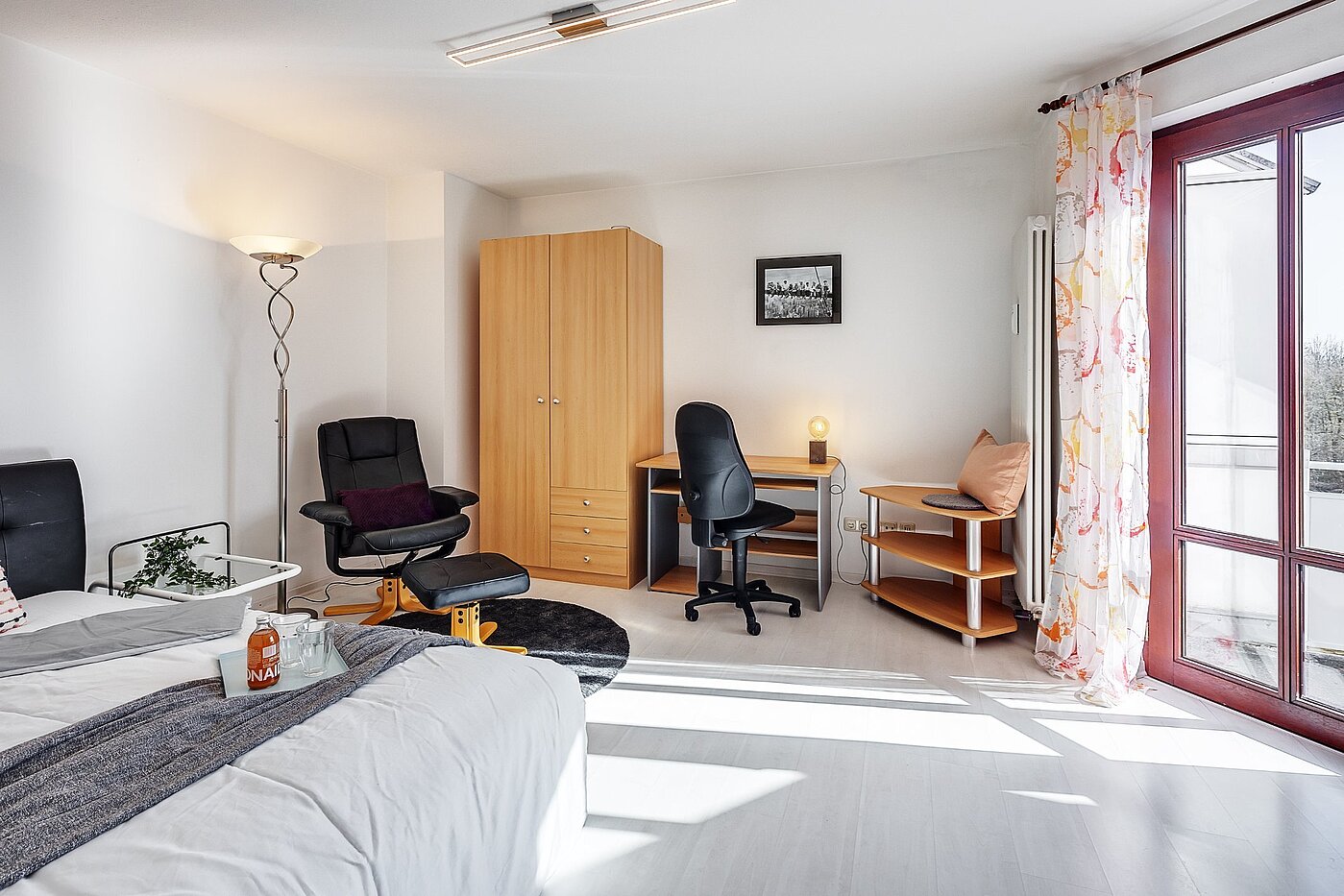 Квартира в многоэтажно доме с 1 комнатная | München-Perlach | 2102ML1 | Wohnen und Schlafen