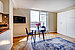 Apartment с 1 комнатная | München-Schwabing | 70376 | Essbereich mit Ausblick | Thumbnail