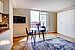 Apartment с 1 комнатная | München-Schwabing | 70376 | Essbereich mit Ausblick | Thumbnail