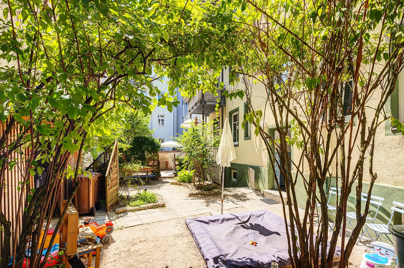 Квартира в многоэтажно доме с 1.5 комнатами | München-Neuhausen | 70473 | Einladender Innenhof