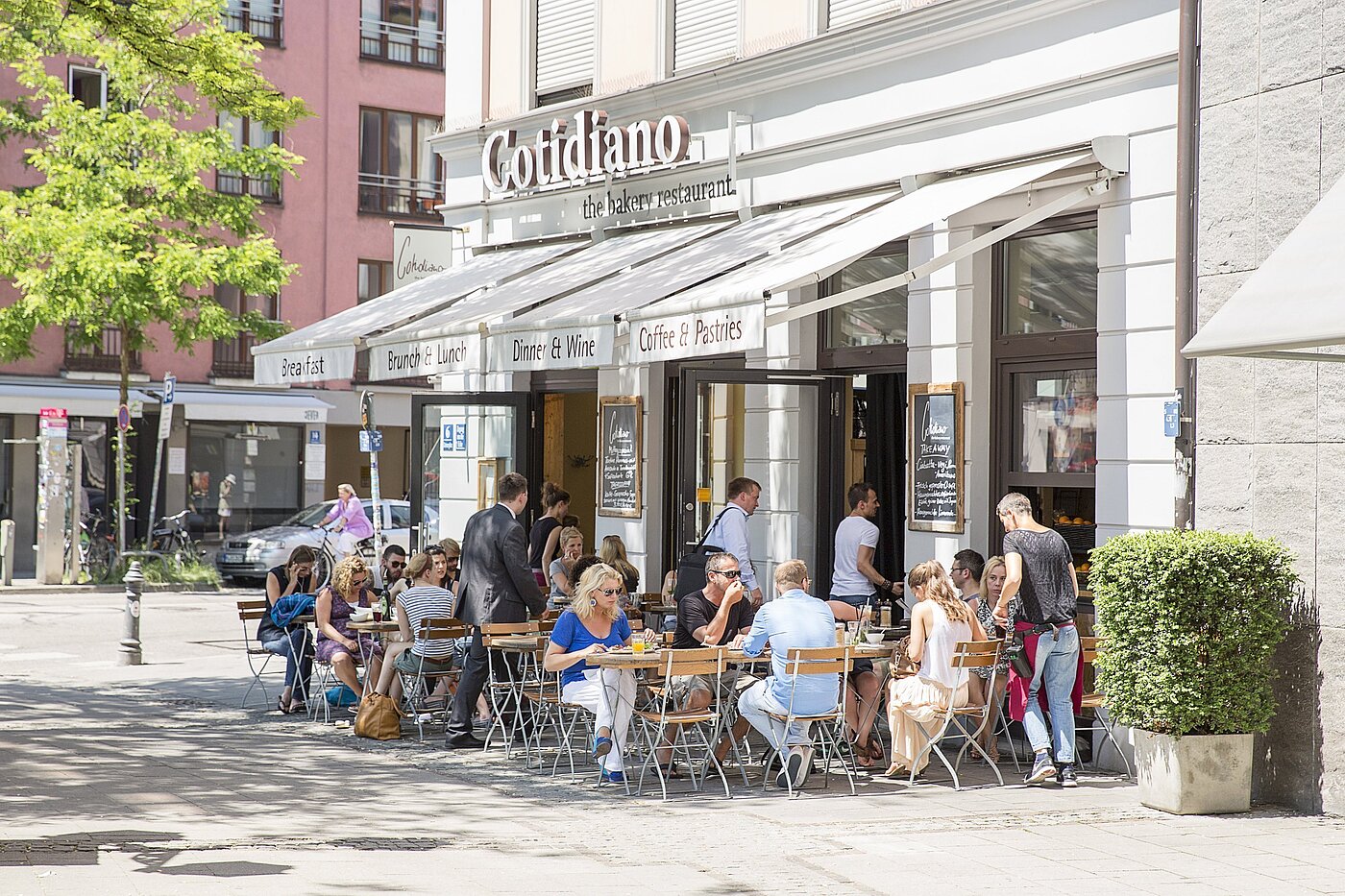 Квартира в многоэтажно доме с 1 комнатная | München-Ludwigsvorstadt | 70176 | Café