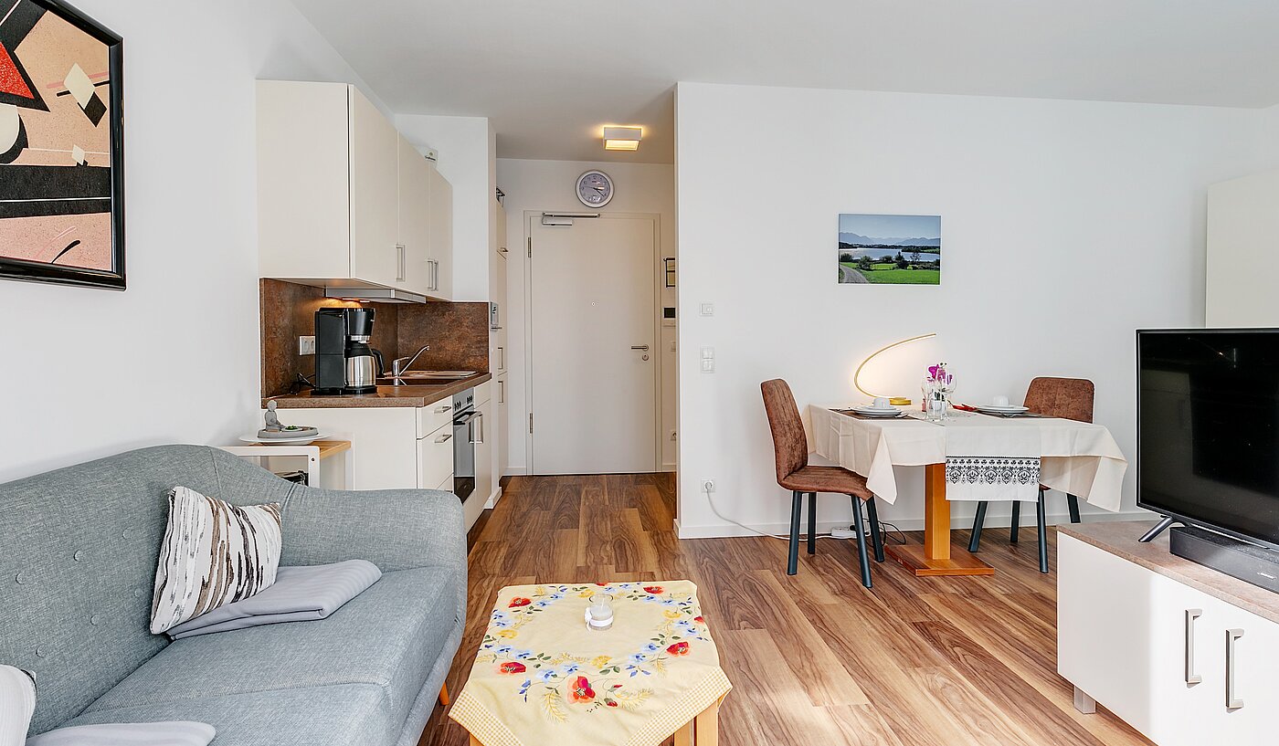 Плоский с 1 комнатная | München-Milbertshofen | 2202ML8 | Gemütliche Sitzecke...