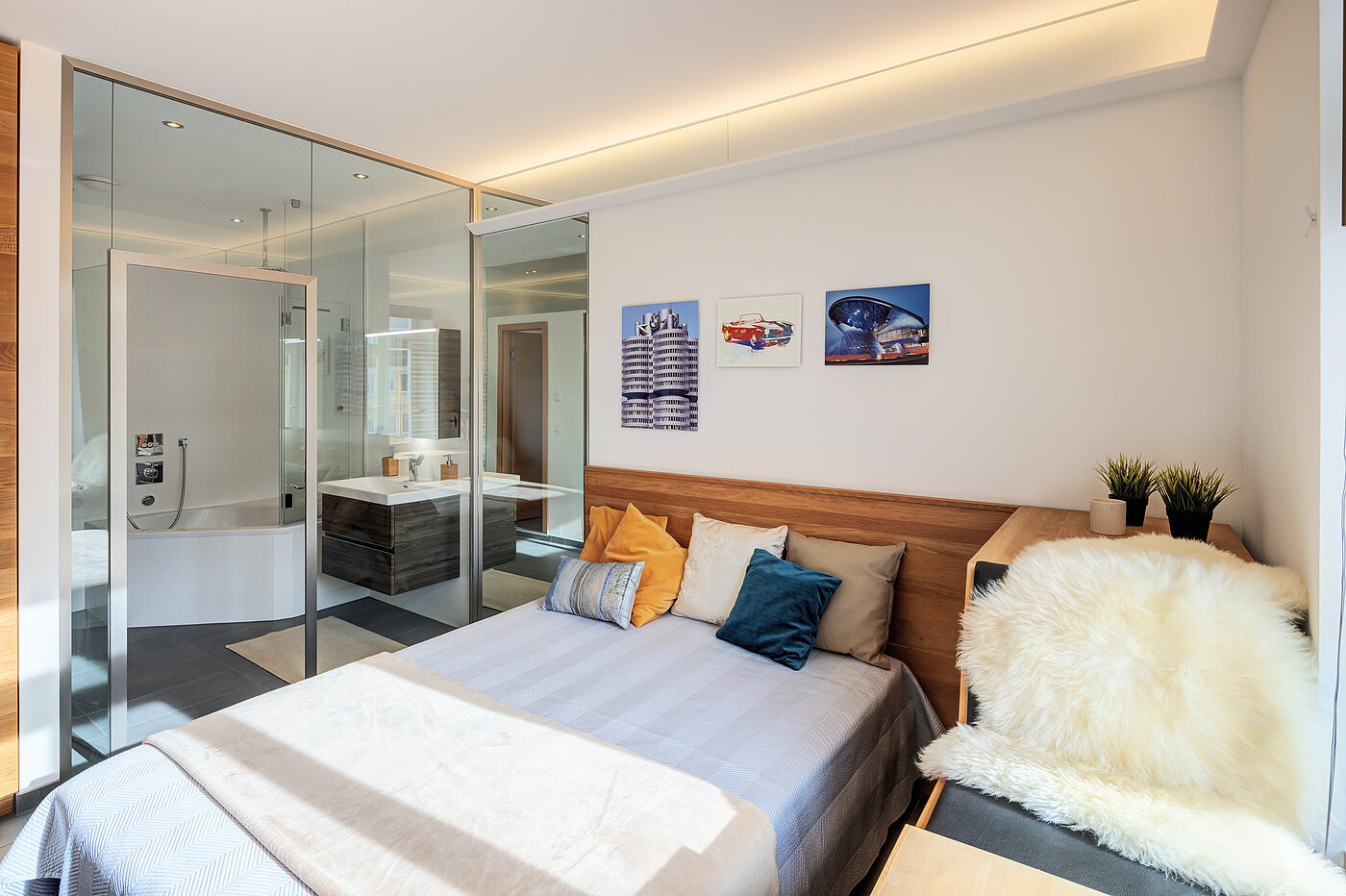 Квартира в многоэтажно доме с 2 комнатами | München-Au | 70387 | Schlafbereich