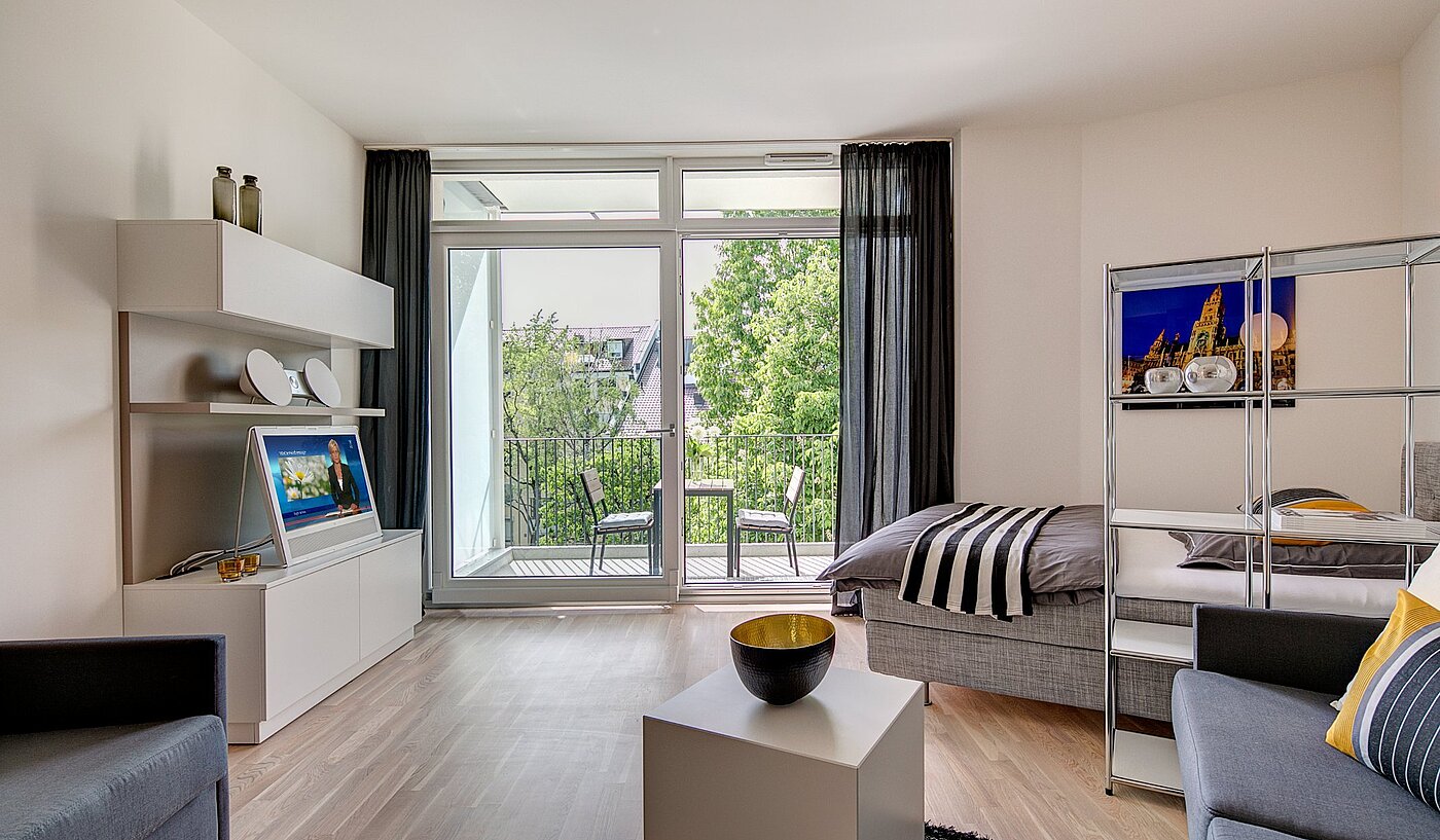 Квартира в многоэтажно доме с 1 комнатная | München-Bogenhausen | 1802ML4