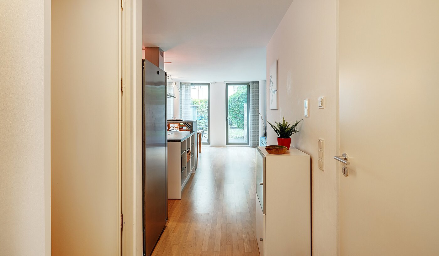 Квартира в многоэтажно доме с 2 комнатами | München-Au | 70108 | Großzügiger Flur