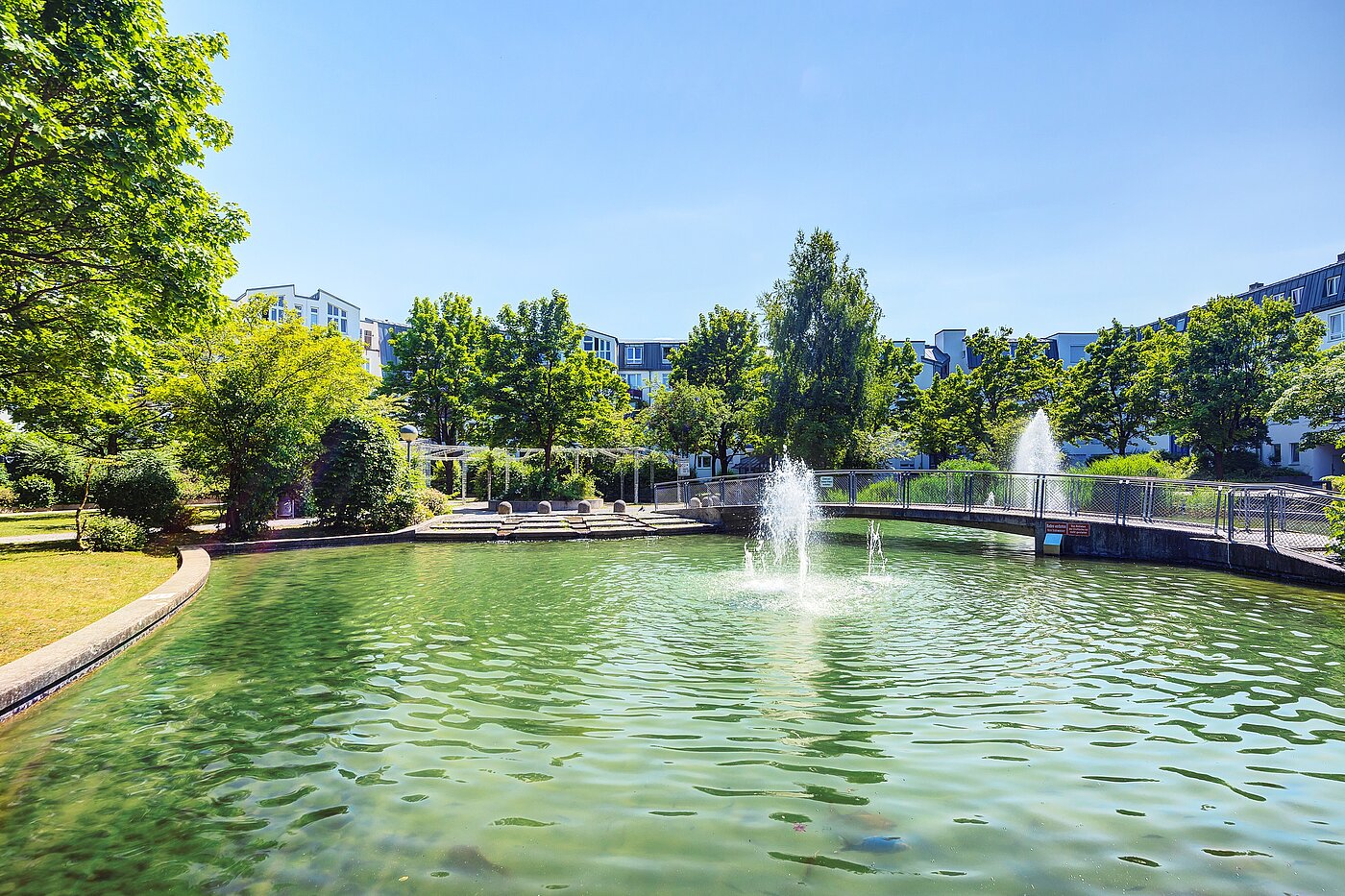 Квартира в многоэтажно доме с 3 комнатами | München-Oberföhring | 70246 | Tuchbleiche Teich