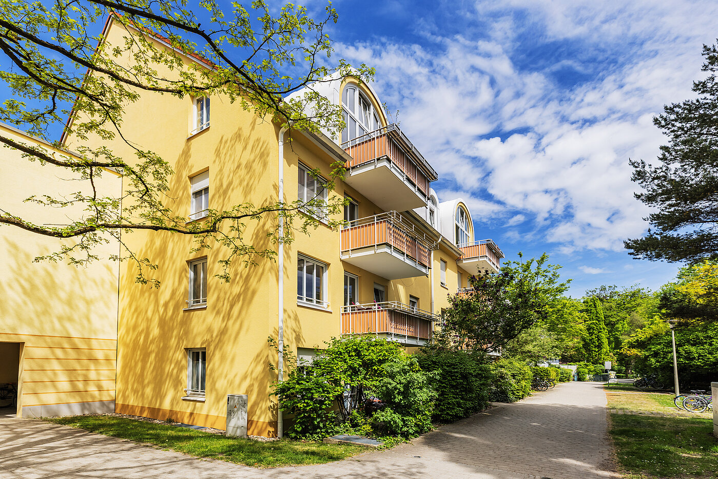 Квартира в многоэтажно доме с 2 комнатами | Erding | 70431 | Gebäudeansicht