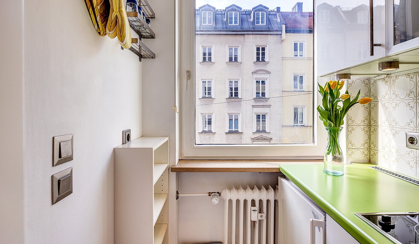 Apartment с 1 комнатная | München-Haidhausen | 70242 | ...mit Fenster