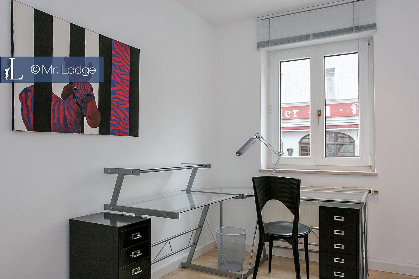 Квартира в многоэтажно доме с 2 комнатами | München-Isarvorstadt | 1709ML2 | Schreibtisch, Schlafzimmer