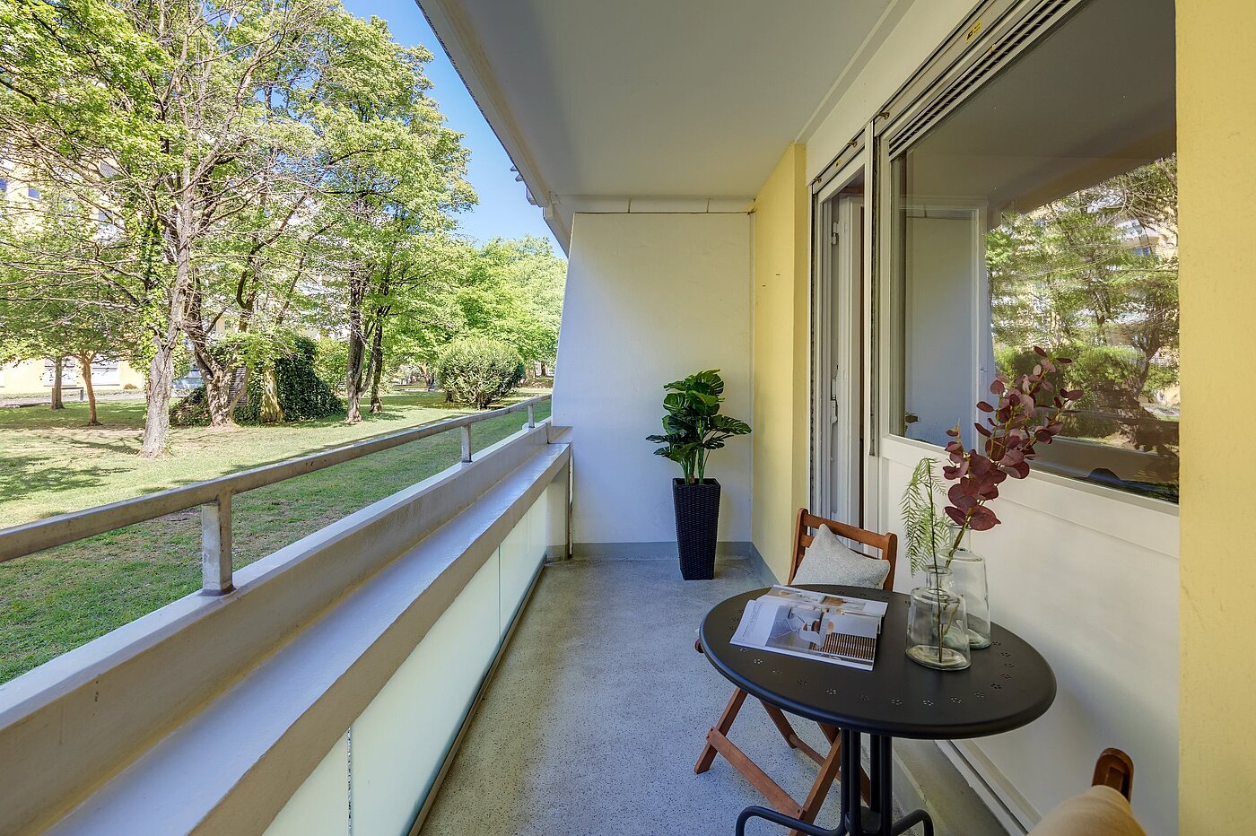 Квартира в многоэтажно доме с 3 комнатами | München-Neuhausen | 1803D7 | Gemütlicher Balkon