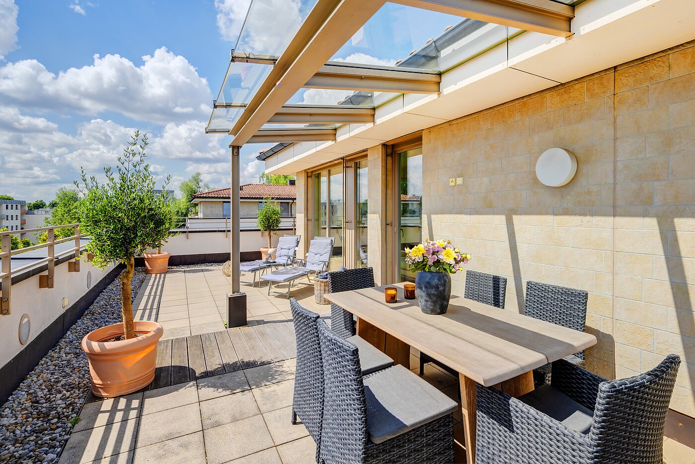 Penthouse с 3.5 комнатами | München-Oberföhring | 70237 | ...zum genießen...