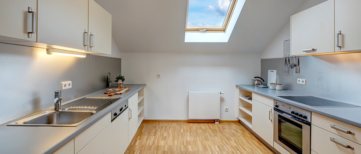 мансардная квартира München Maxvorstadt - Museumsviertel 01 кухня 1