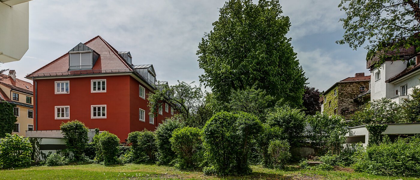 квартира München Schwabing-Nord (zw. Leopoldstraße & Englischen Garten) 01 вид из окна 10010