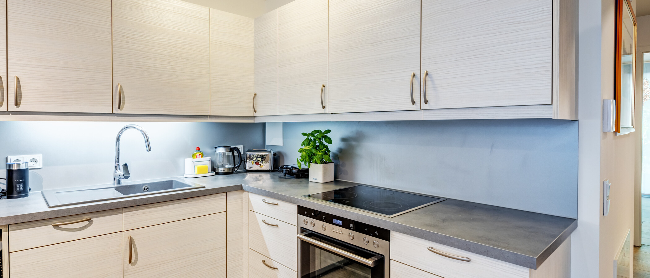 квартира München Lehel 01 кухня 10017