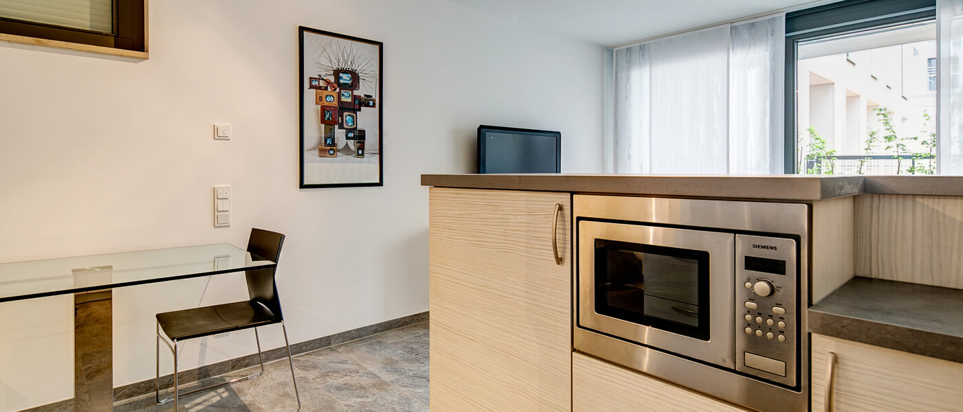 квартира München Lehel 03 кухня 10017