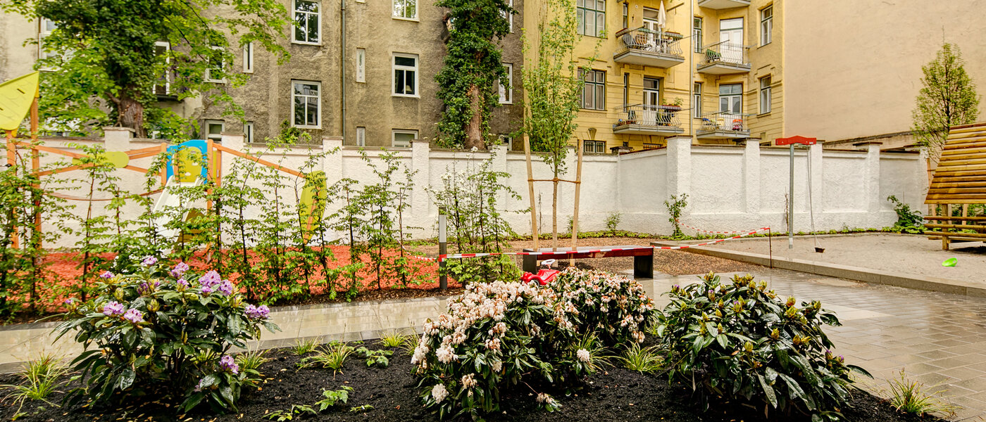 квартира München Lehel 01 вид из окна 10017