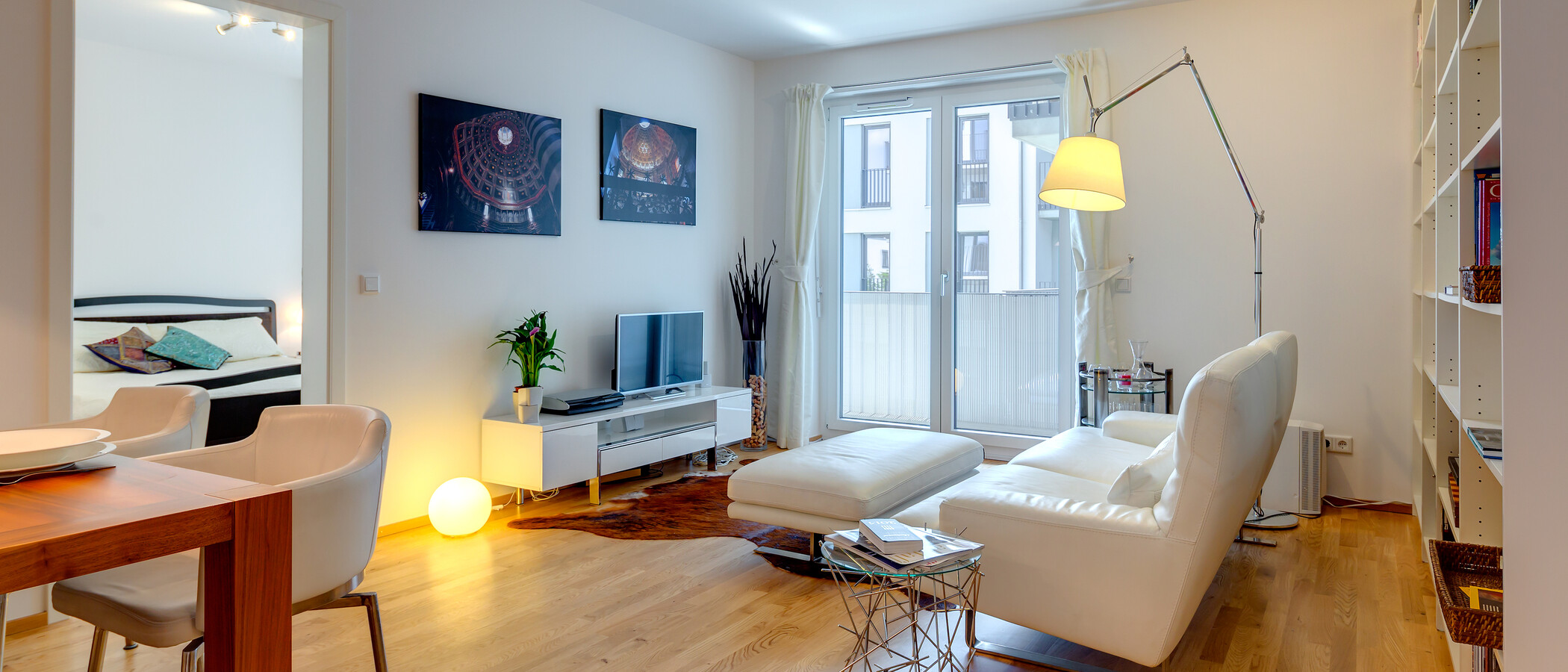 квартира München Moosach 01 гостиная 10026