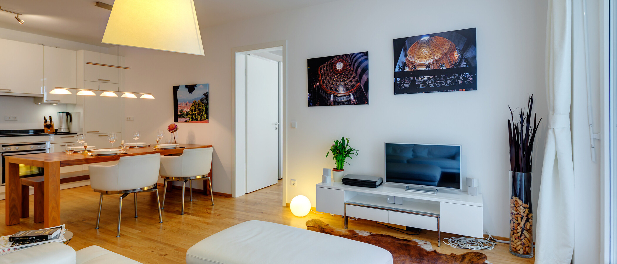 квартира München Moosach 04 гостиная 10026