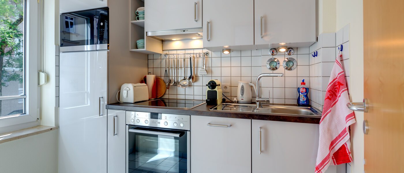 квартира München Neuhausen 01 кухня 10045