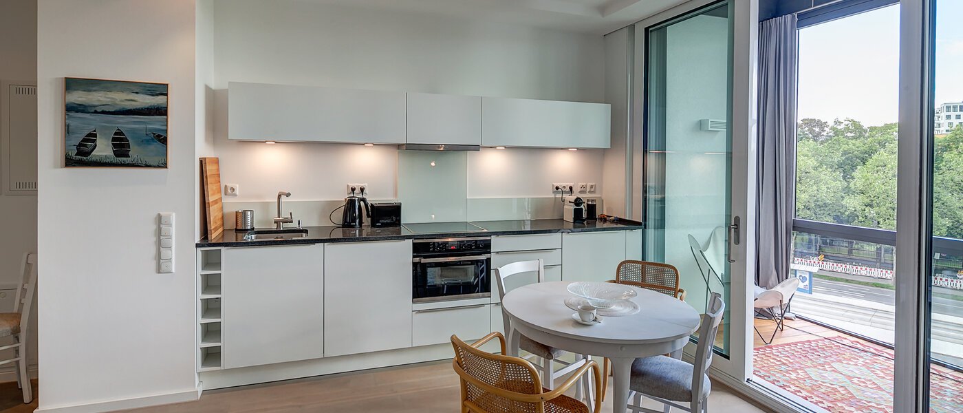 квартира München Schwabing-West (rund um den Hohenzollernplatz) 02 кухня 10046