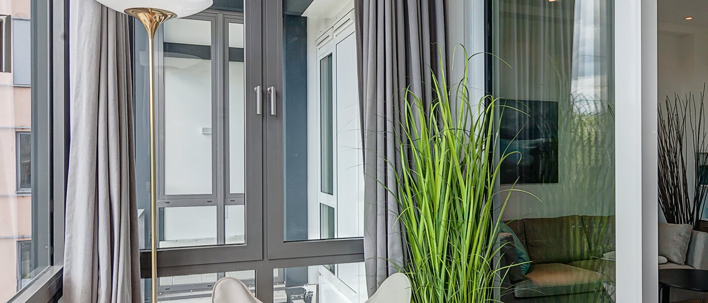 квартира München Schwabing-West (rund um den Hohenzollernplatz) 02 балкон 10046