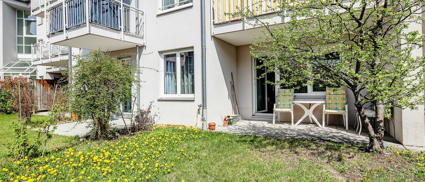 квартира München Freimann 01 терраса 1005