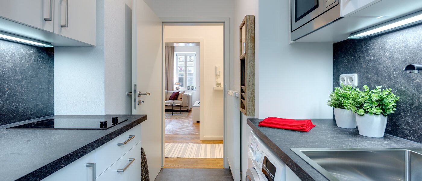 квартира München Schwanthalerhöhe 05 кухня 10050