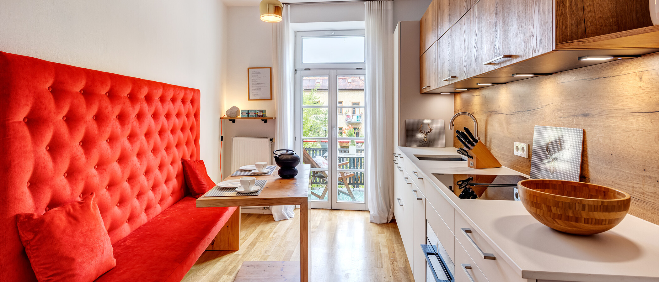 квартира München Obergiesing 01 кухня 10070