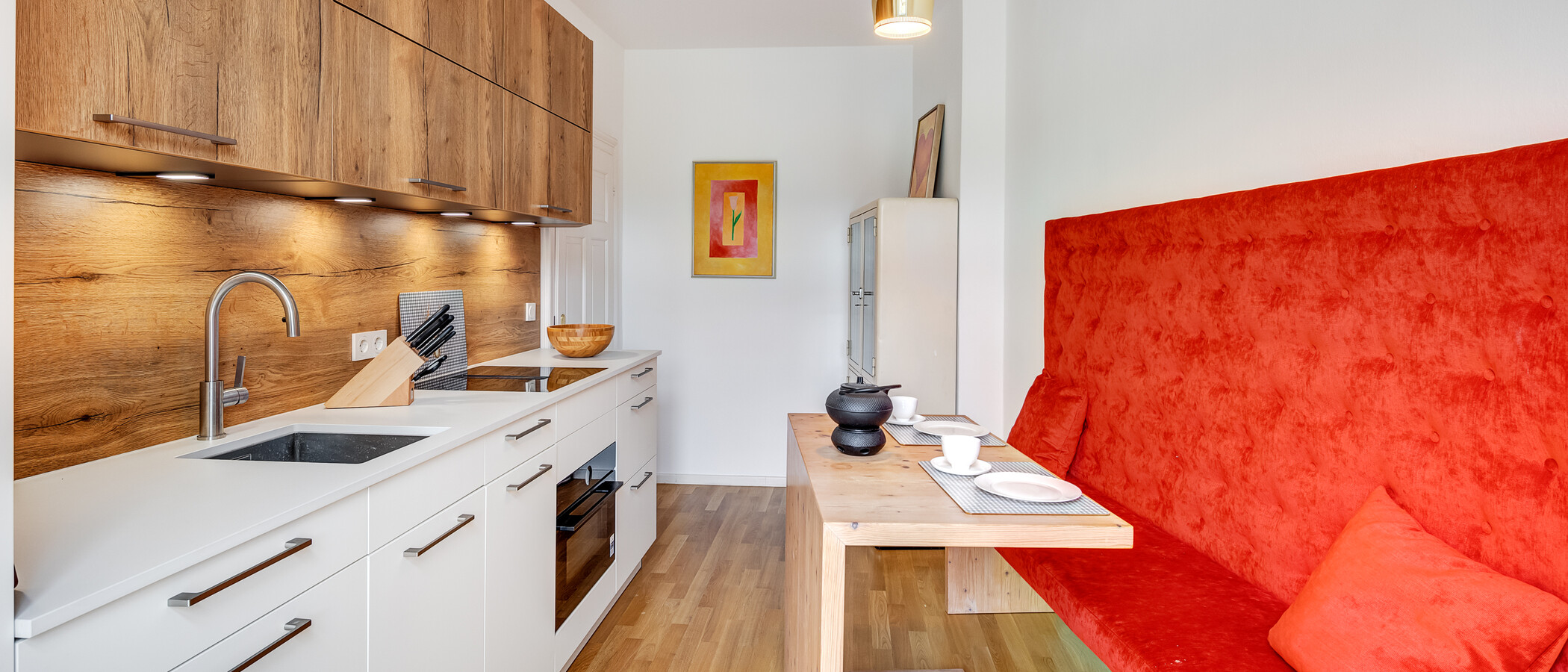 квартира München Obergiesing 04 кухня 10070