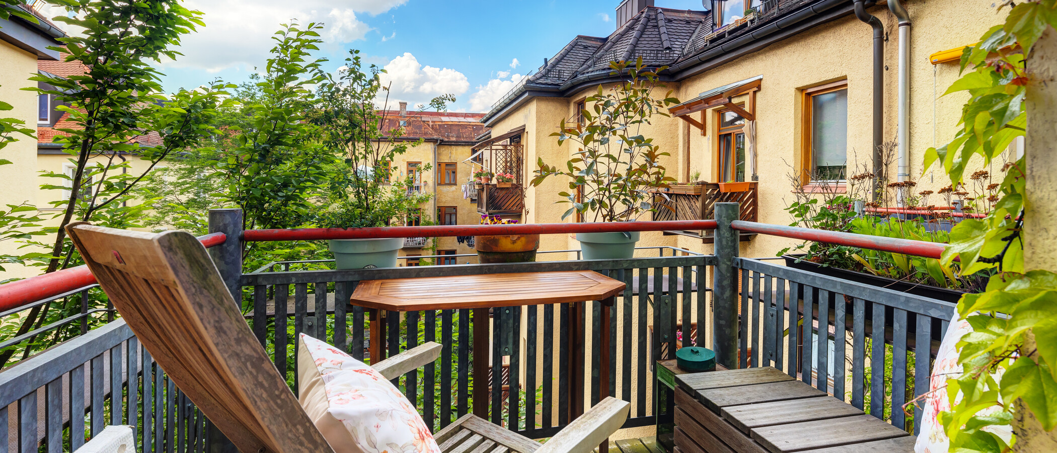 квартира München Obergiesing 01 балкон 10070