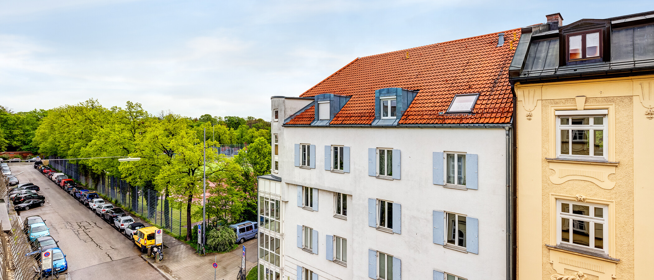 квартира München Obergiesing 02 вид из окна 10070