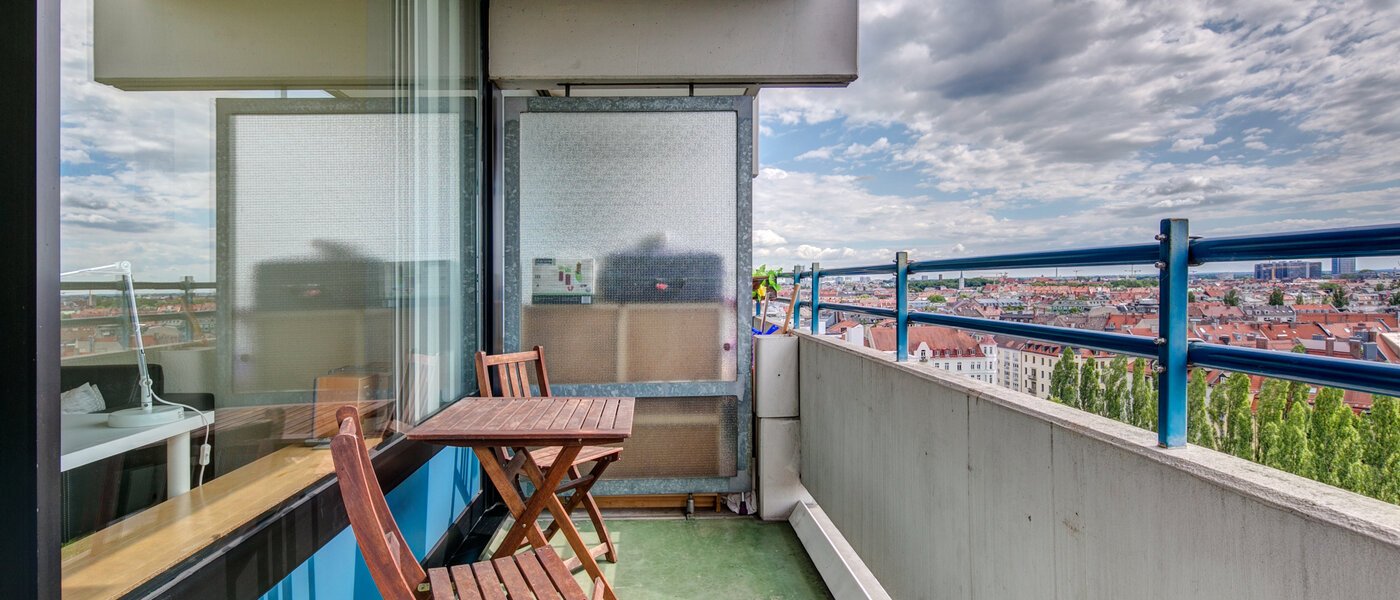 квартира München Haidhausen 01 балкон 10075