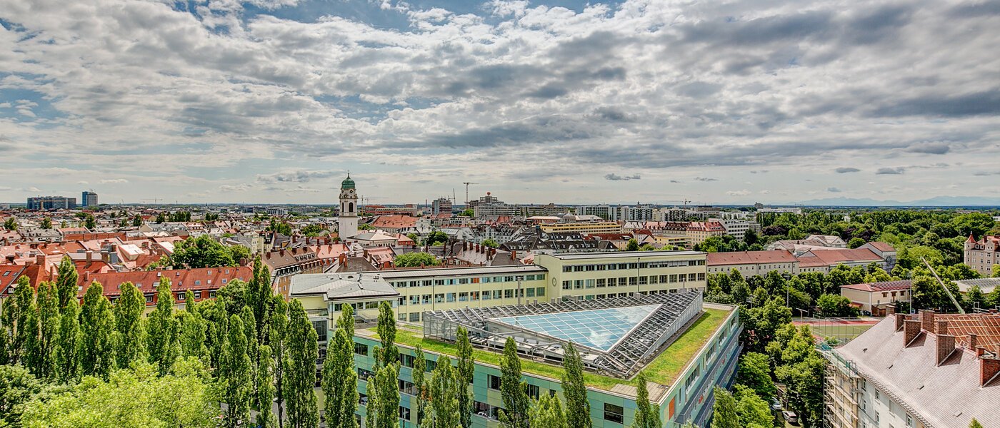 квартира München Haidhausen 01 вид из окна 10075