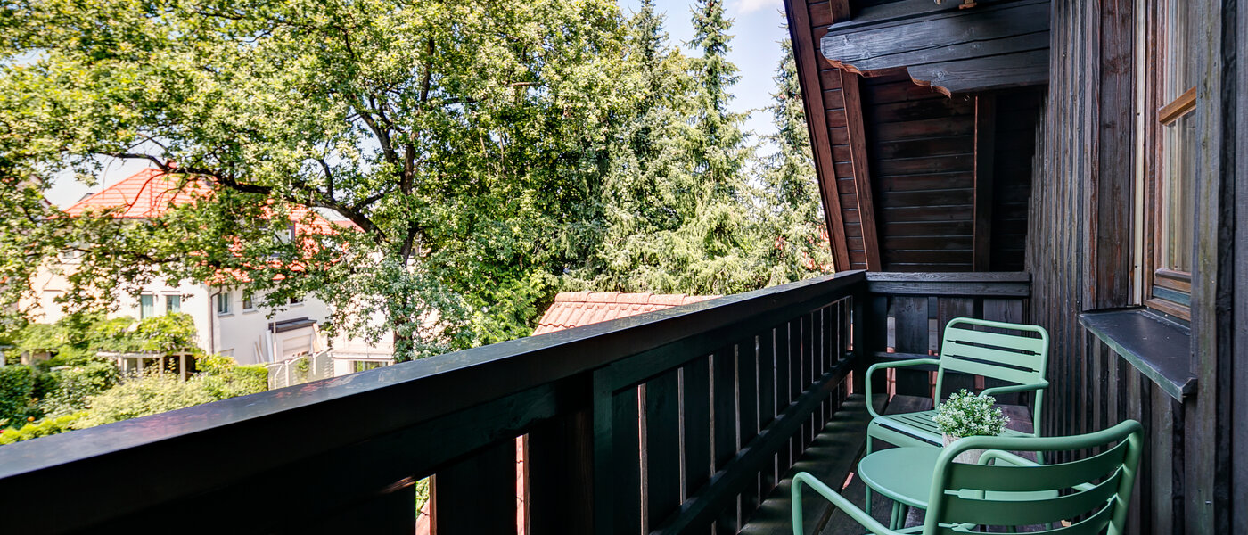 мансардная квартира München Obermenzing 02 балкон 10079