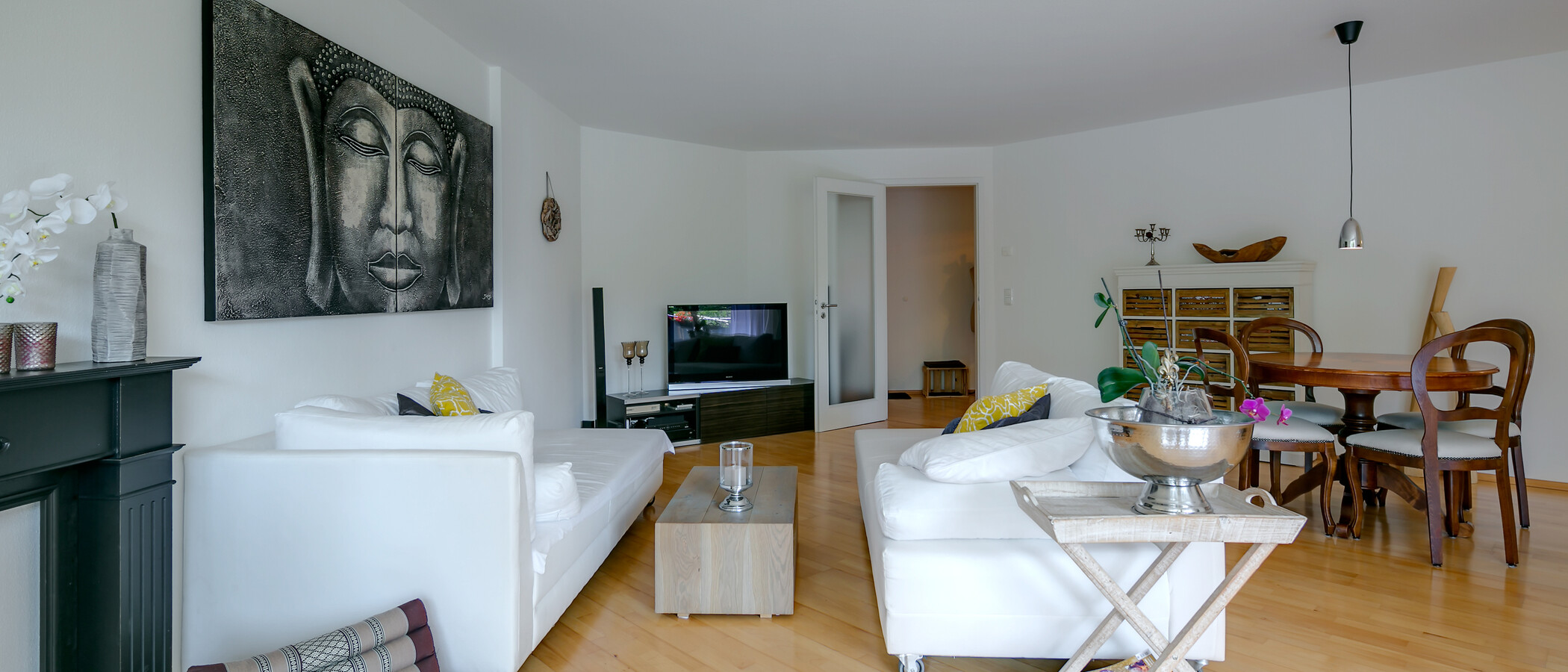 квартира München Thalkirchen 03 гостиная 10090