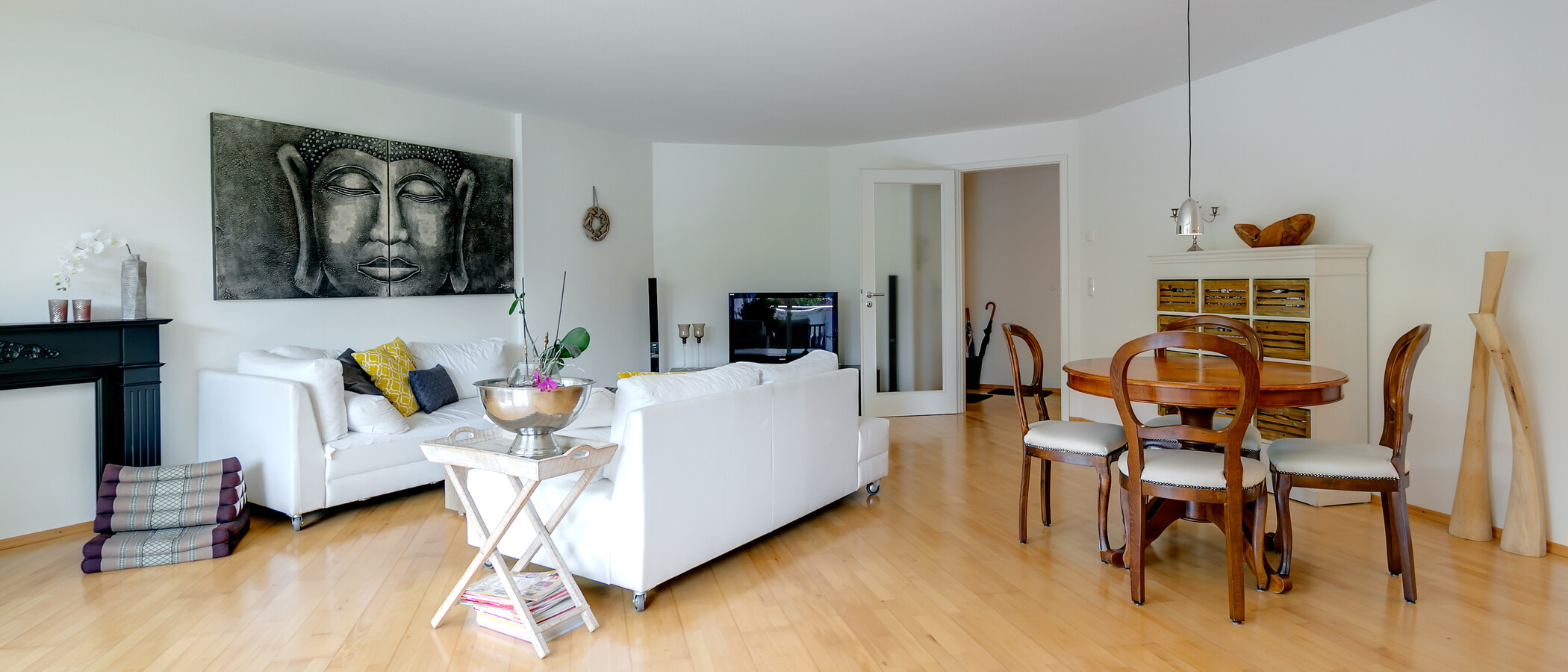квартира München Thalkirchen 04 гостиная 10090