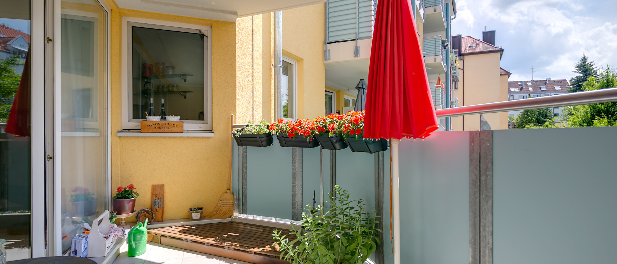 квартира München Thalkirchen 03 балкон 10090