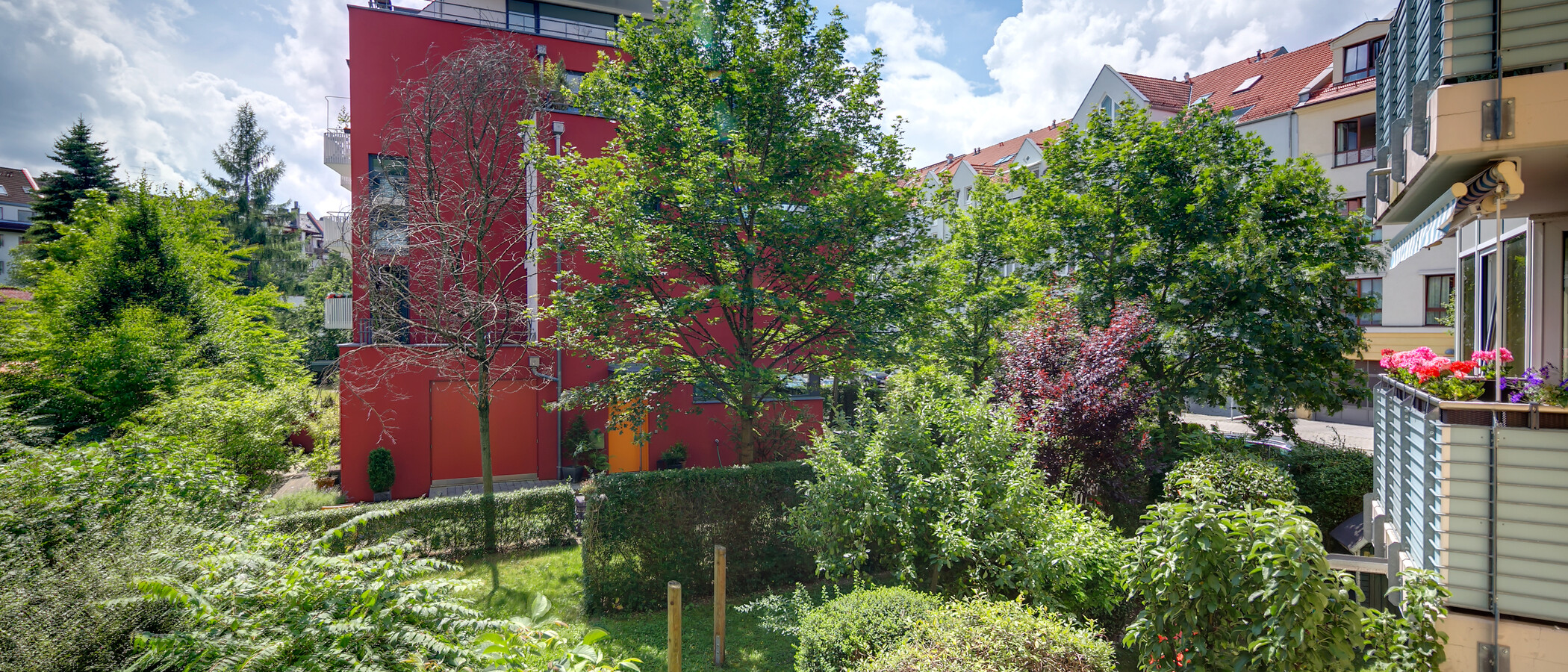 квартира München Thalkirchen 01 вид из окна 10090