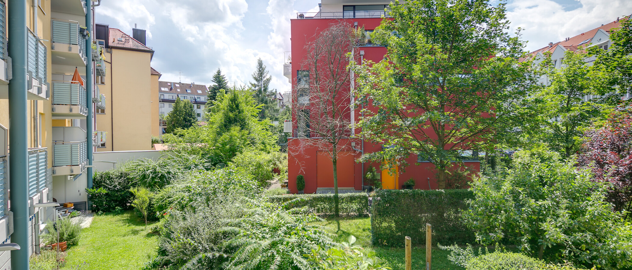 квартира München Thalkirchen 02 вид из окна 10090