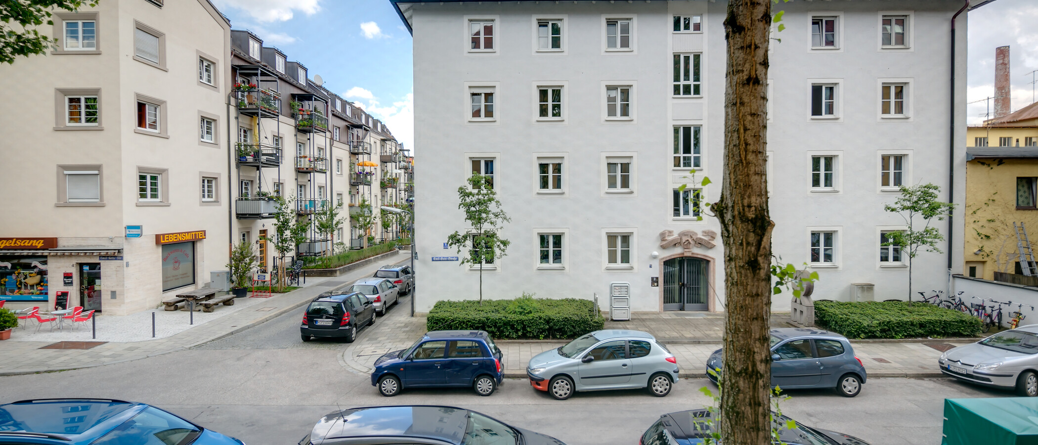 квартира München Thalkirchen 03 вид из окна 10090