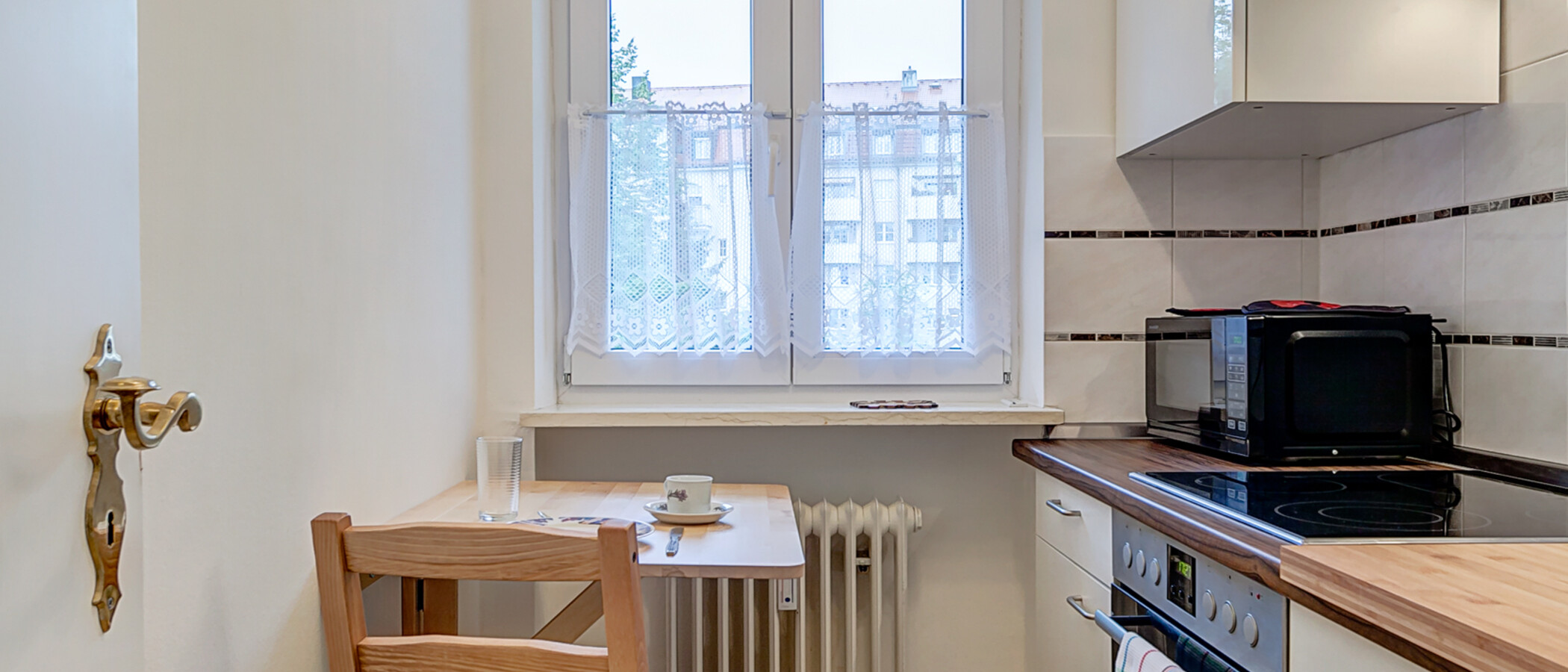 квартира München Ludwigsvorstadt 03 кухня 10097