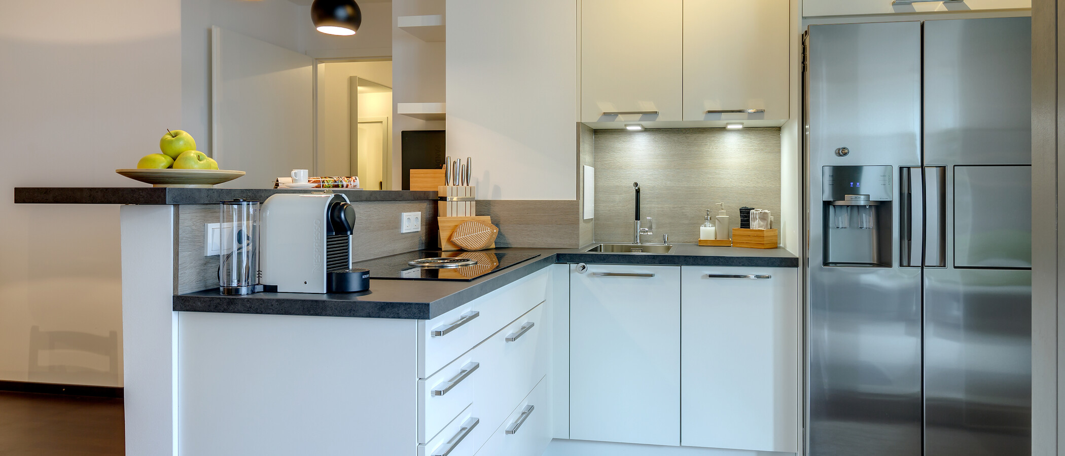 квартира München Lehel 01 кухня 10112