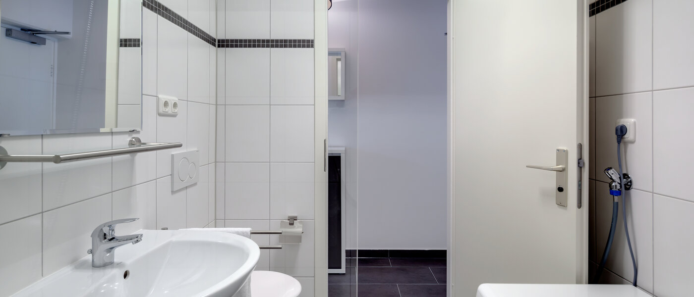 квартира München Obersendling 02 ванная комната 10120