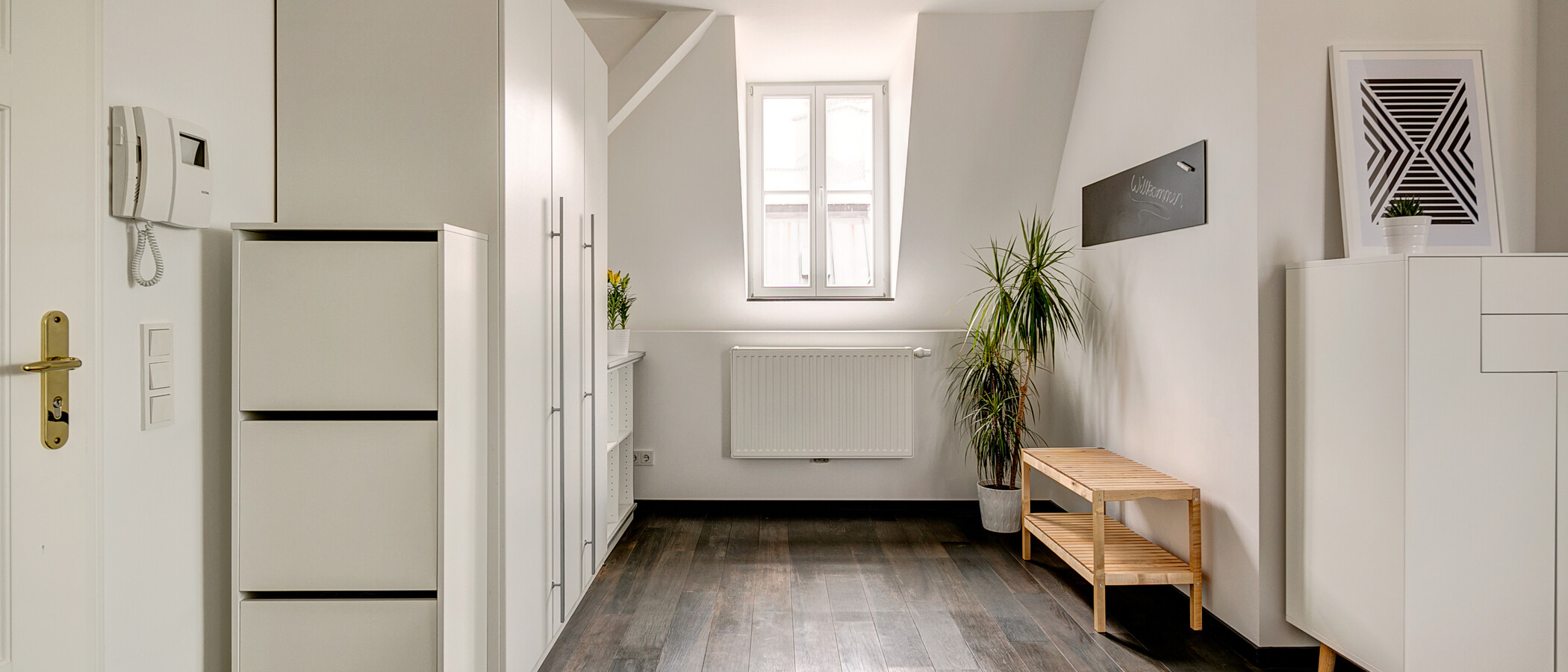 мансардная квартира München Schlachthofviertel 02 коридор 10128