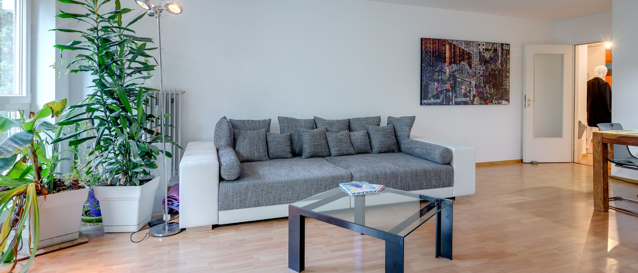 квартира München Schwabing-West 03 гостиная 10148
