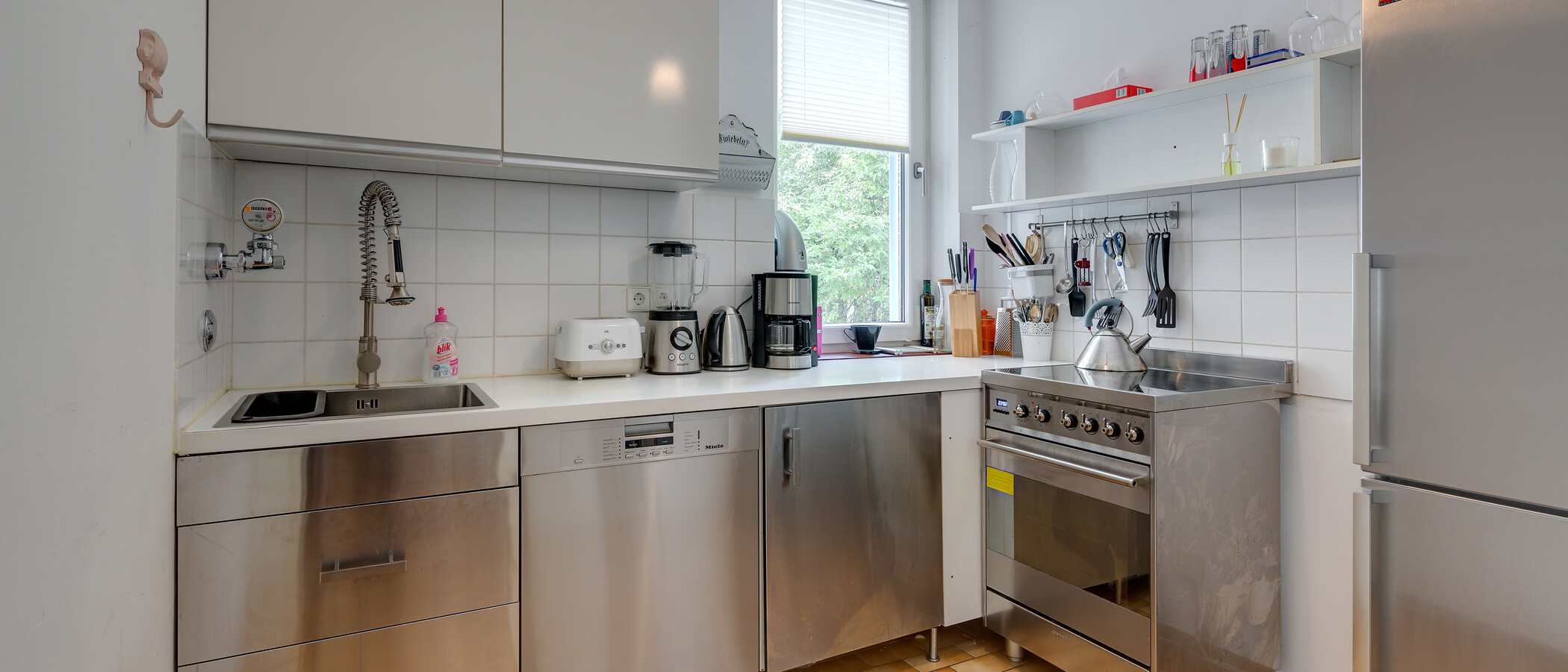 квартира München Schwabing-West 01 кухня 10148