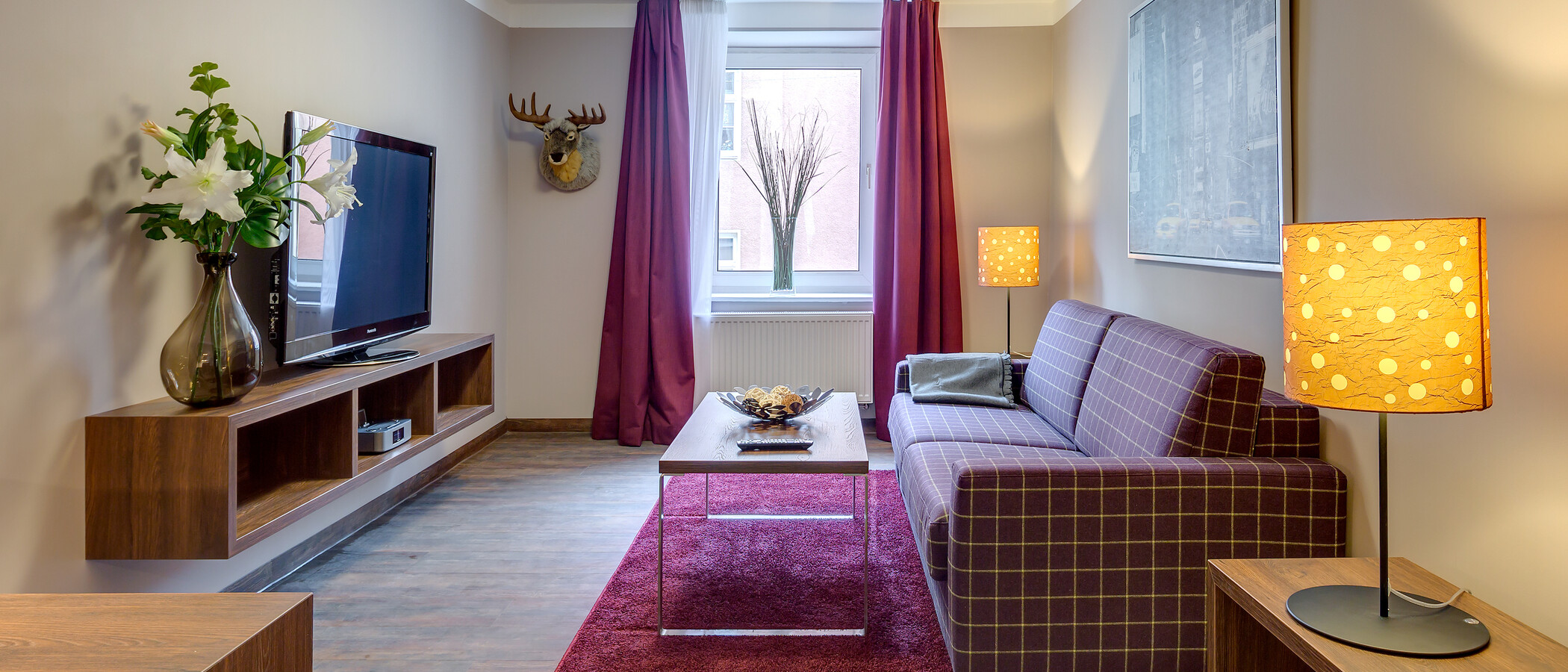 квартира München Isarvorstadt 01 гостиная 10149