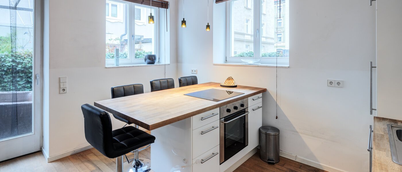 квартира München Schlachthofviertel 03 кухня 10154